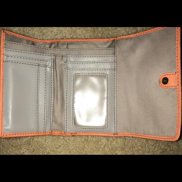 🧡💕Papaya Coral Fossil Wallet💕🧡 - Picture 3 of 4